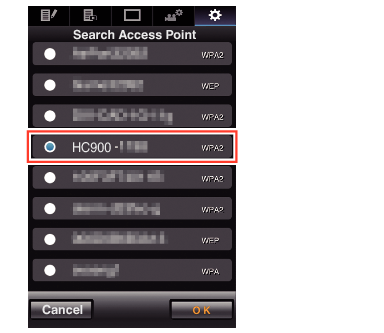 HC900 SearchAccessPoint
